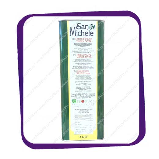 фото: San Michele Extra Virgin Olive Oil 5L